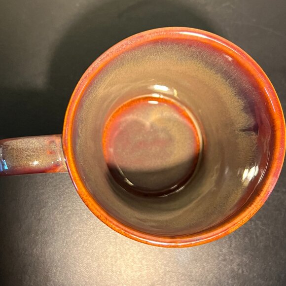 Vintage JCPenney Footed Drip Glaze Stoneware  Mug ~ Hygge ~ JC Penney - Picture 10 of 13